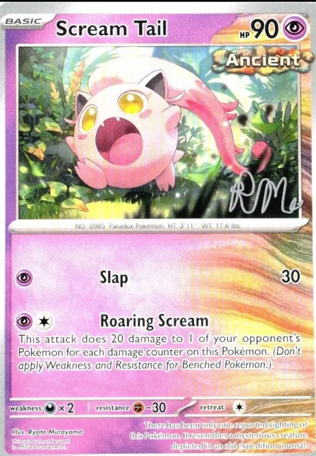 World Championships 2025 Scream Tail [Riley-Mckay] Pokémon card